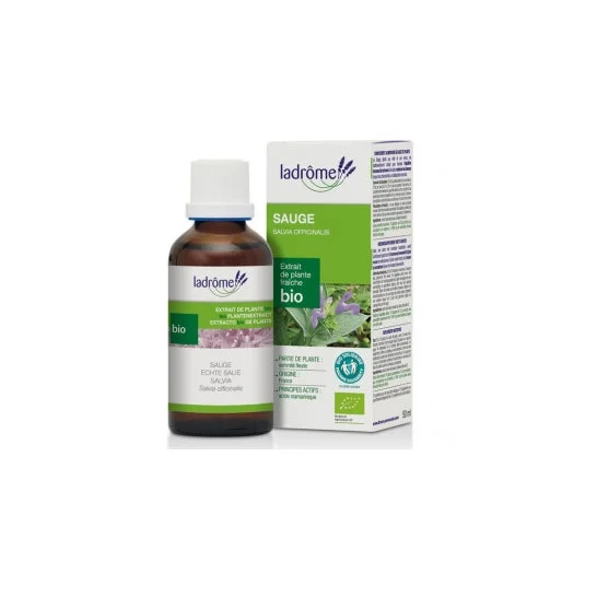 Ladrôme Estratto di salvia biologica 50ml di piante fresche Ladrôme