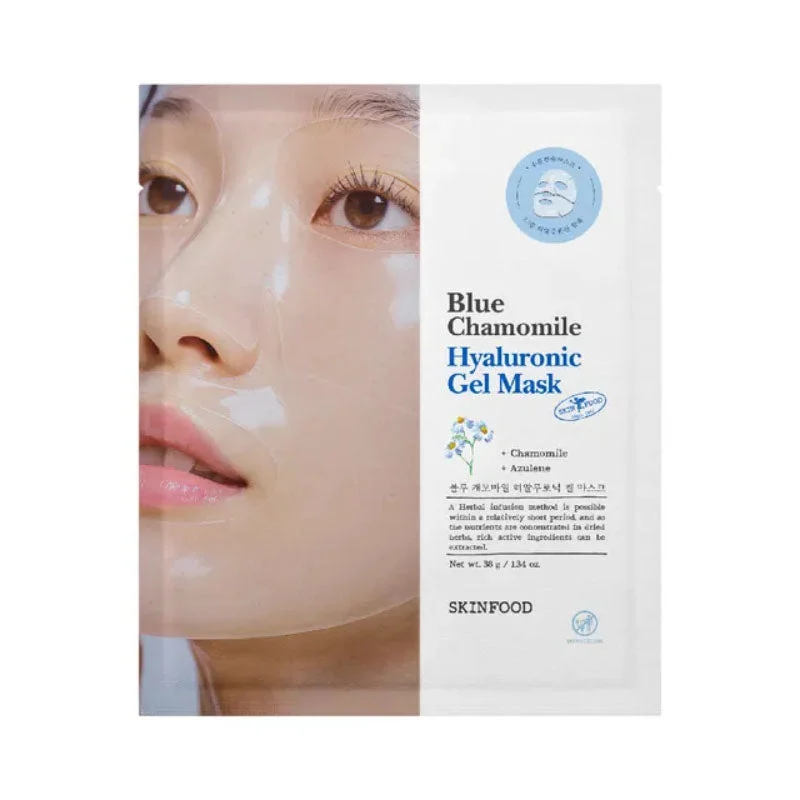 Maschera in gel all'acido ialuronico e camomilla blu 38 g
