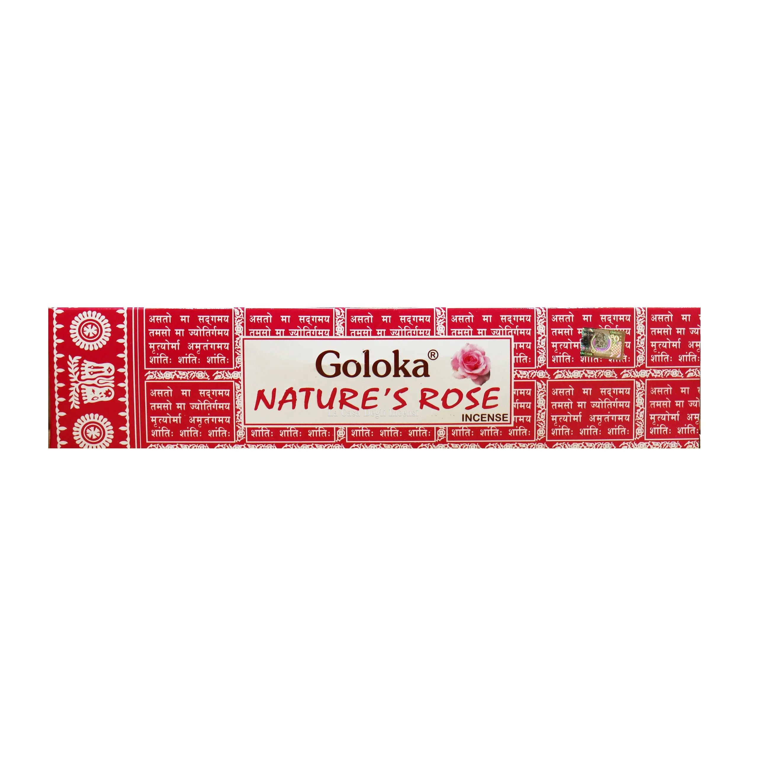 Rosa Naturale - Bastoncini di incenso Goloka - 15g