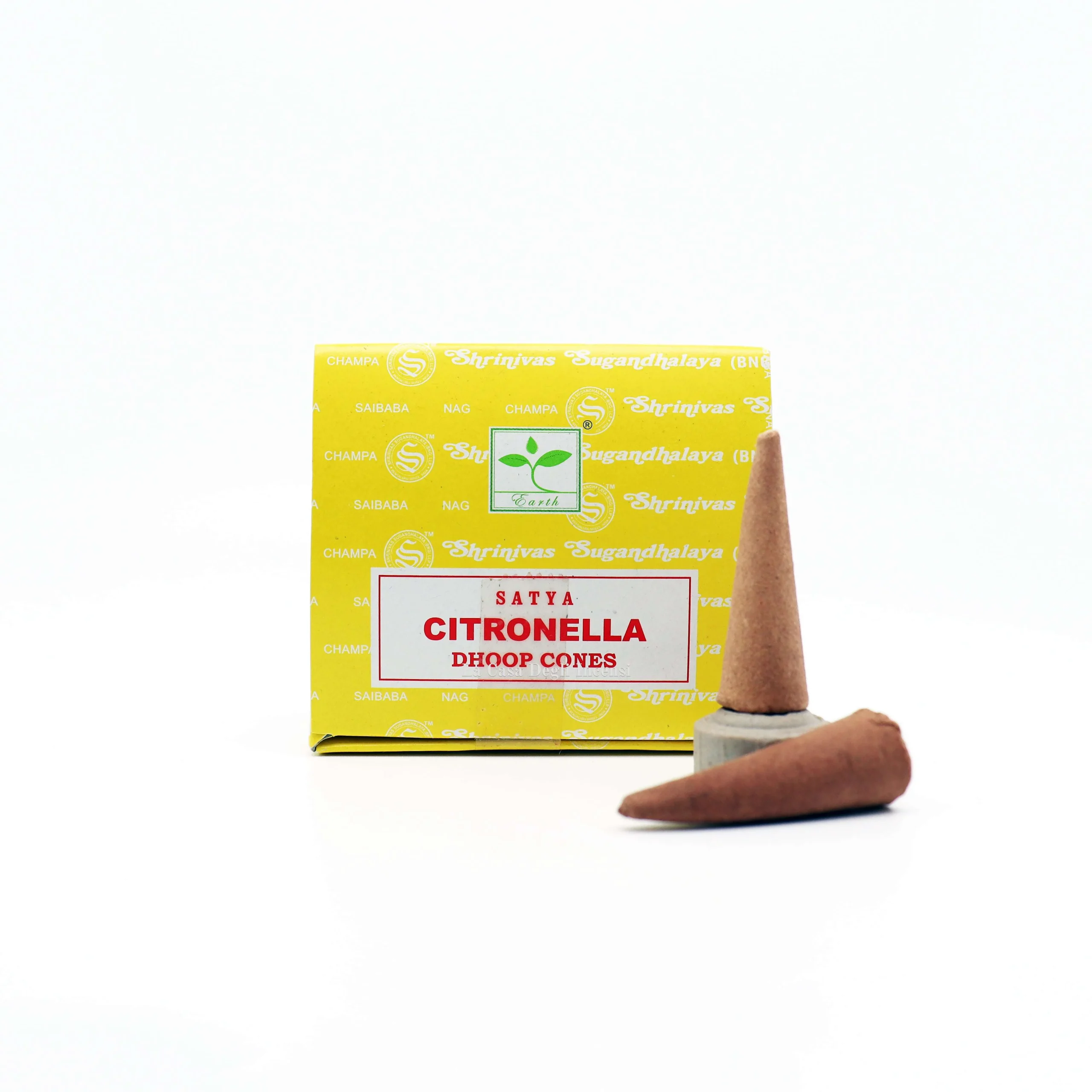 Citronella - Coni di incenso - Satya Sai Baba - 12pz
