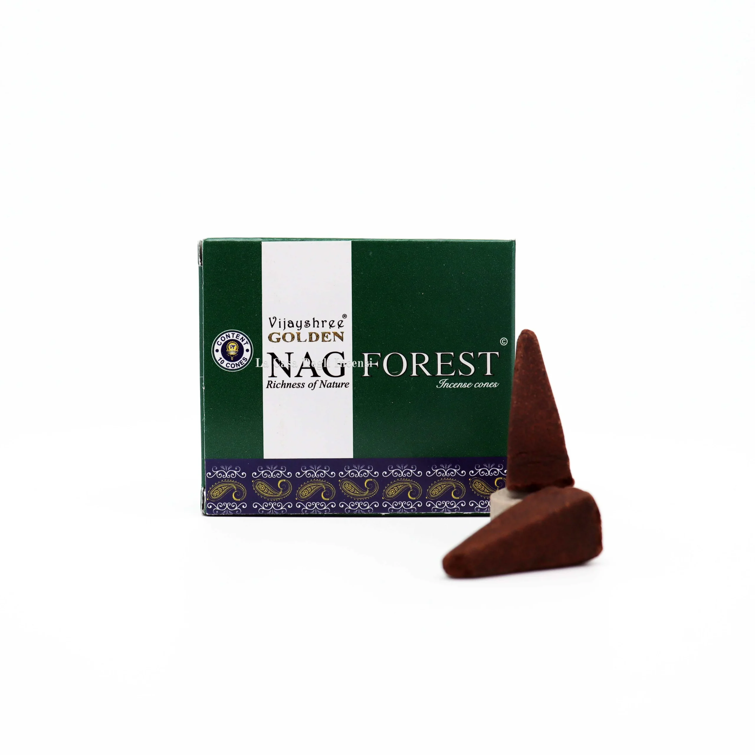 Forest - Coni di Incenso - Vijayshree Golden Nag - 10pz