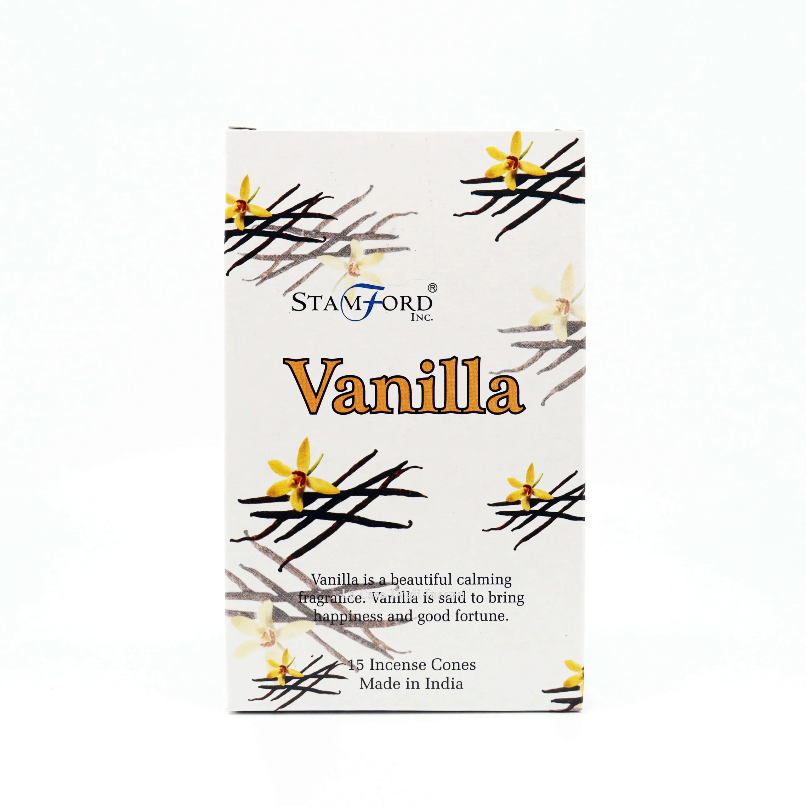 Vaniglia - Coni di incenso - Stamford - 15pz