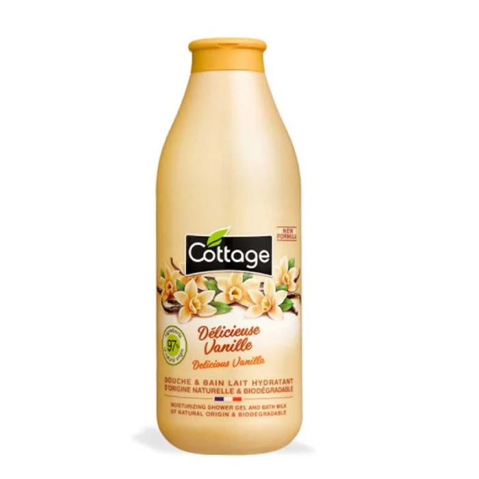 Cottage Gel doccia al latte alla vaniglia 750ml