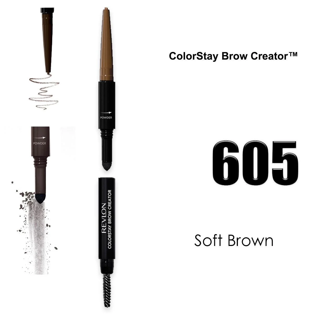 Colorstay colorstay brow creator 3in1 soft brown 605
