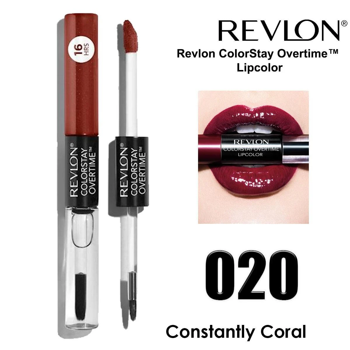Revlon colorstay overtime constantly coral 020