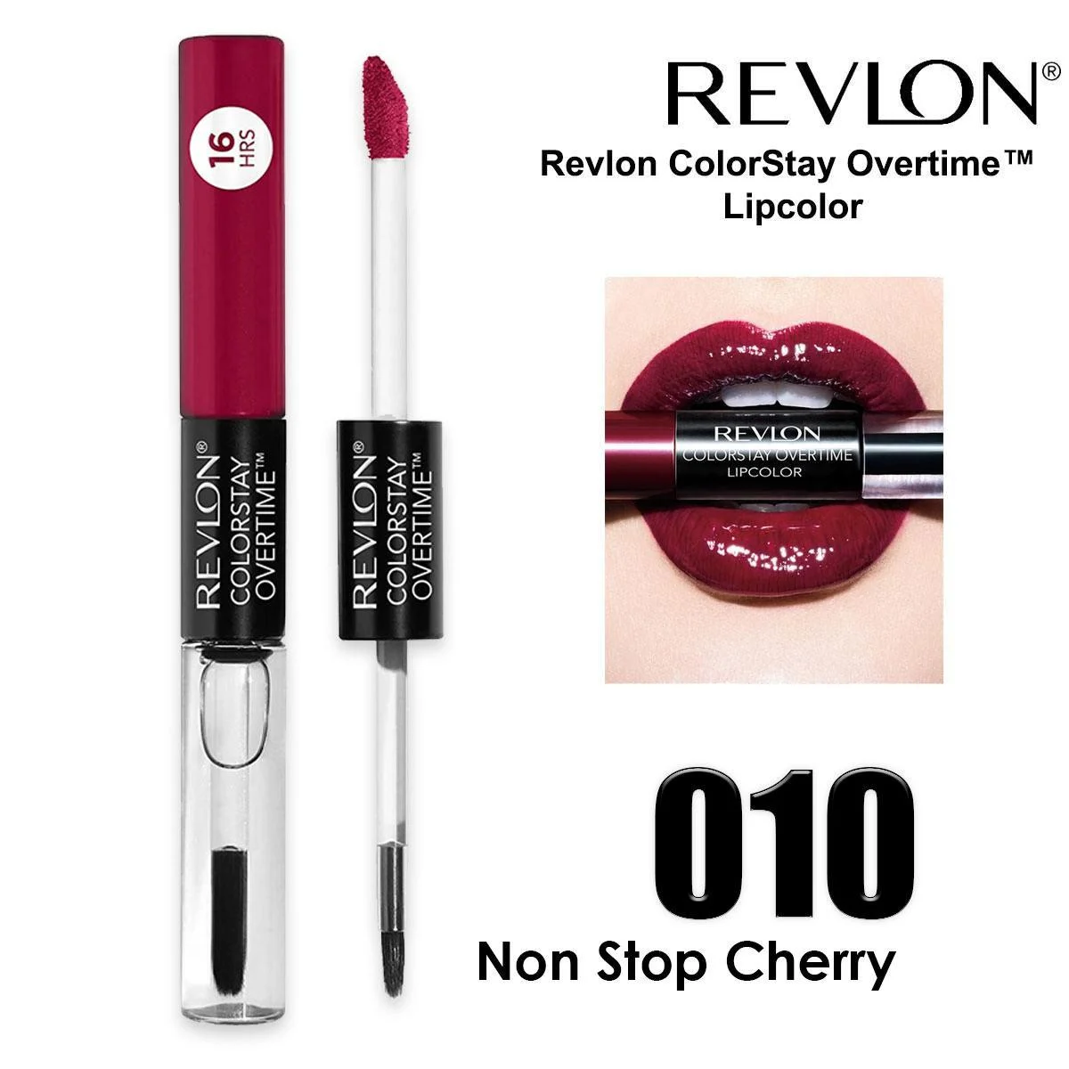 Revlon colorstay overtime non stop cherry 010