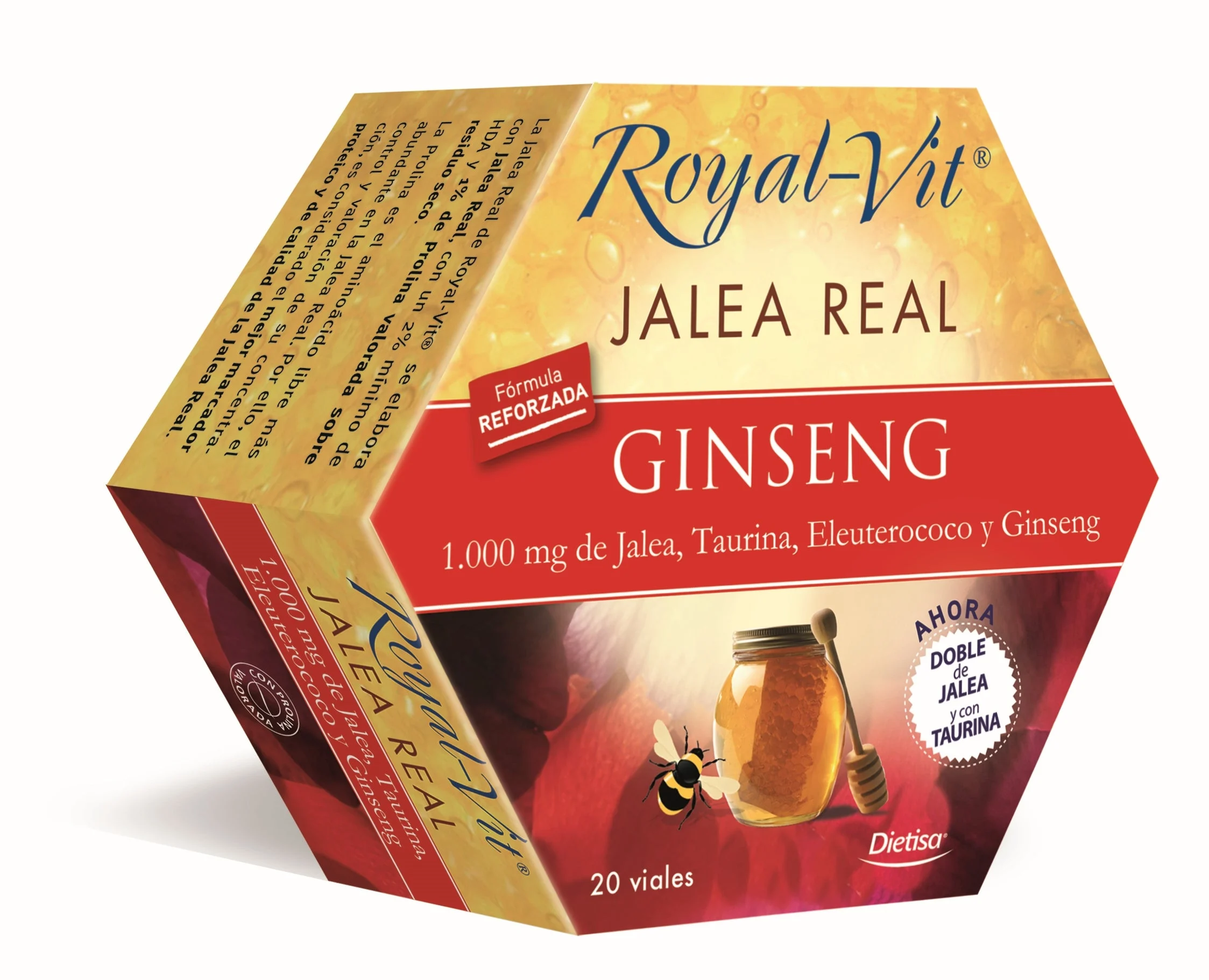 Dietisa Royal Vitmina Ginseng Con Taurina 20 fiale
