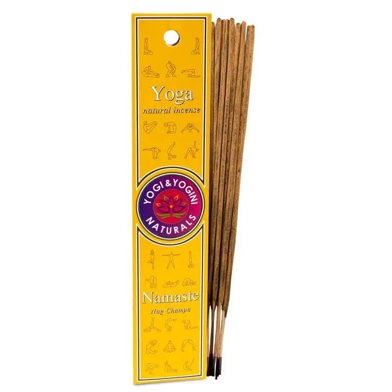 Namaste - Bastoncini di incenso per lo Yoga - Yogi & Yogini Naturals - 20g
