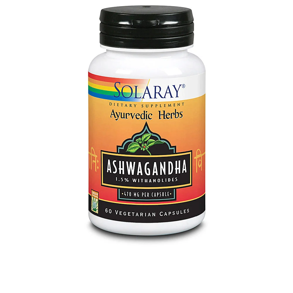 Ashwagandha 470 Mg 60 Capsule Vegetali-Solaray