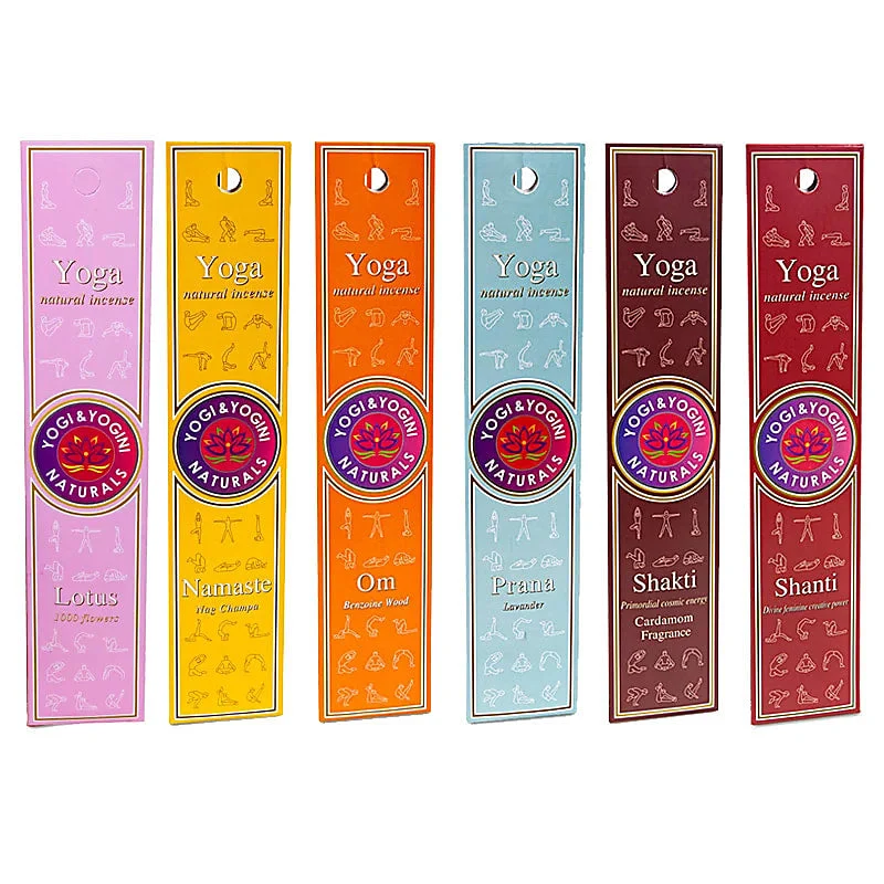 Bundle incensi Yoga - Yogi & Yogini - 120g