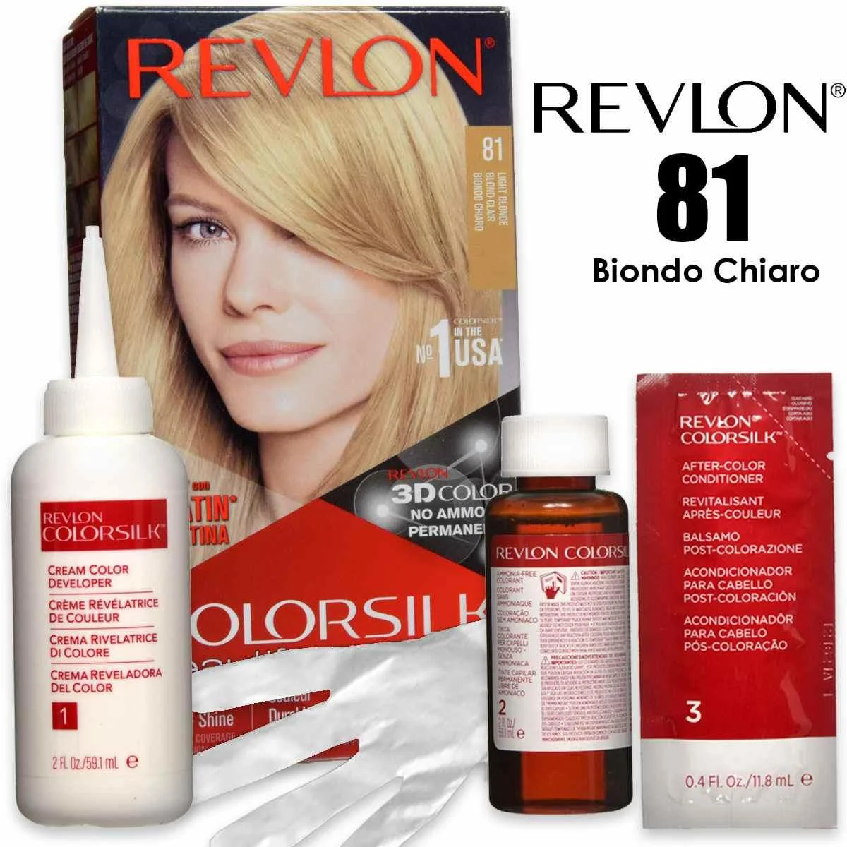 Revlon colorsilk n 081 light blonde