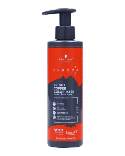 Schwarzkopf Chroma ID Color Mask Bright Copper 7-77