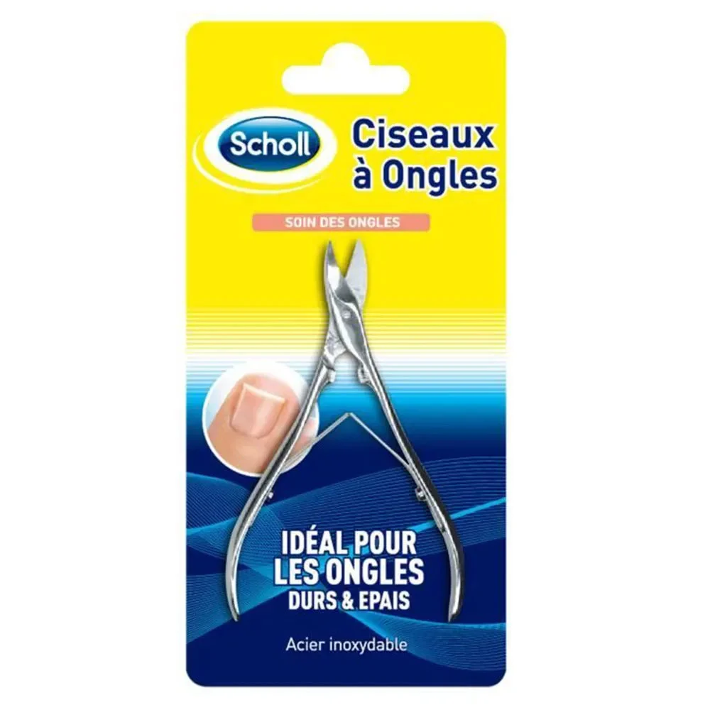 Scholl Forbici Unghie in Acciaio Inox Cura Piedi