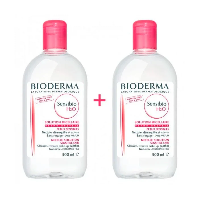 Bioderma Sensibio H2O Soluzione micellare struccante 2x500ml
