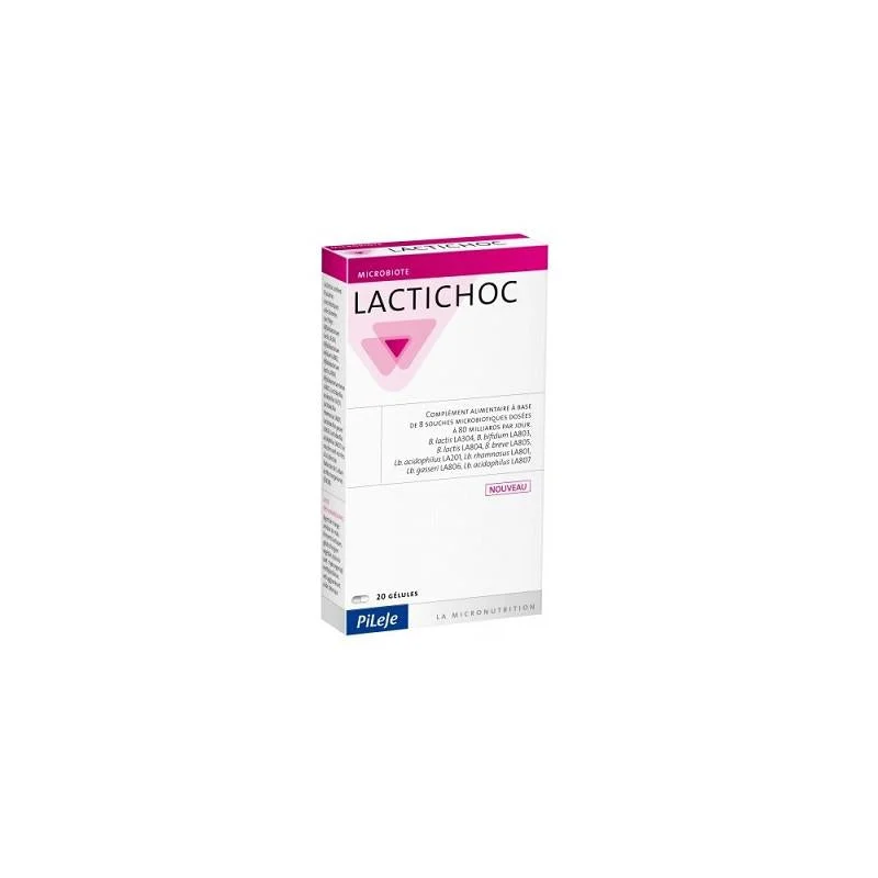 Pileje Lactichoc 20 Capsule