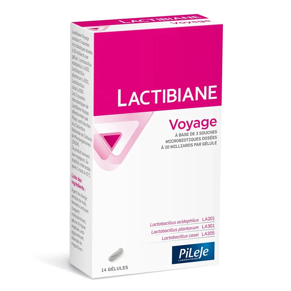 Pileje Lactibiane Viaggio 14 capsule