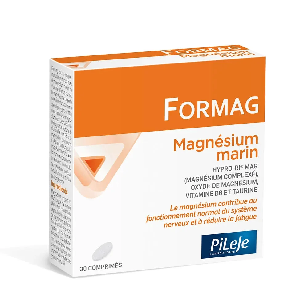 Pileje Formag Magnesio Marino Vtamina B6 e taurina 30 compresse