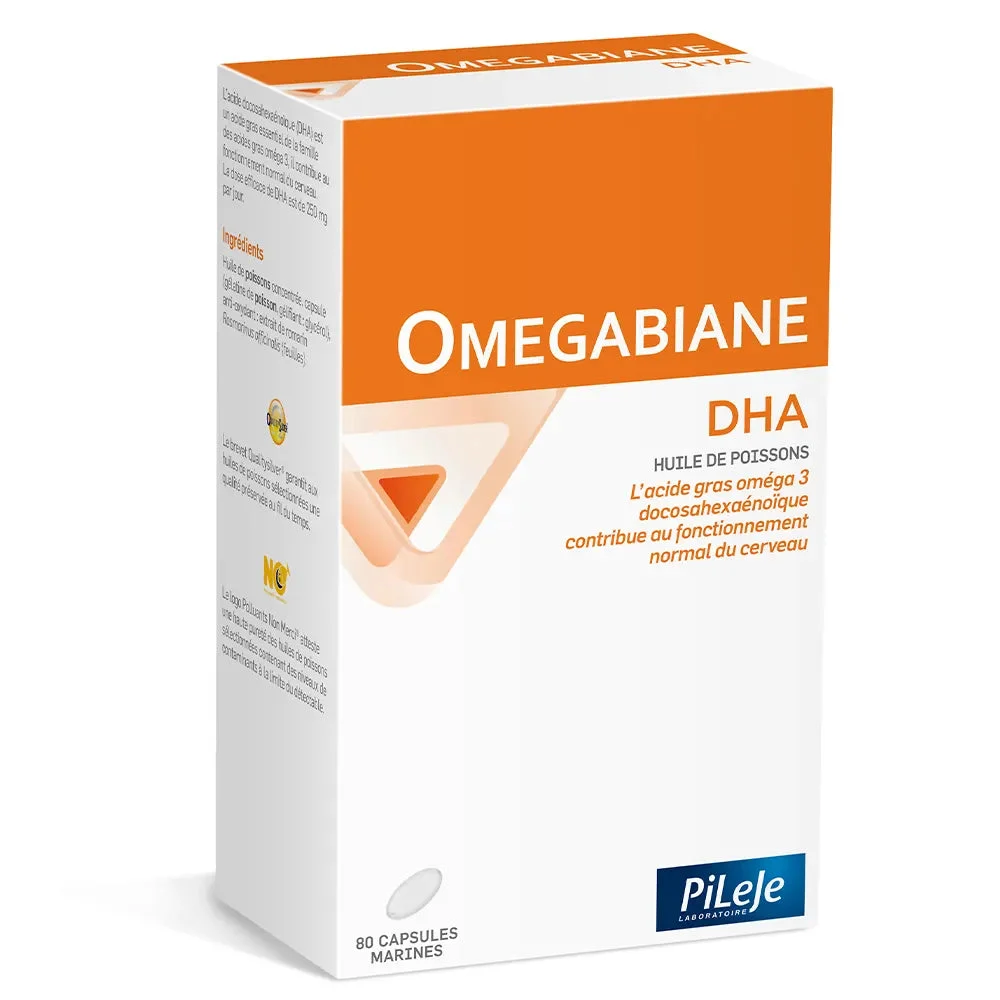 Pileje Omegabiane DHA 80 capsule