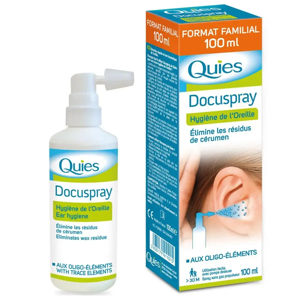 Quies Docusspray Igiene dell'orecchio 100ml