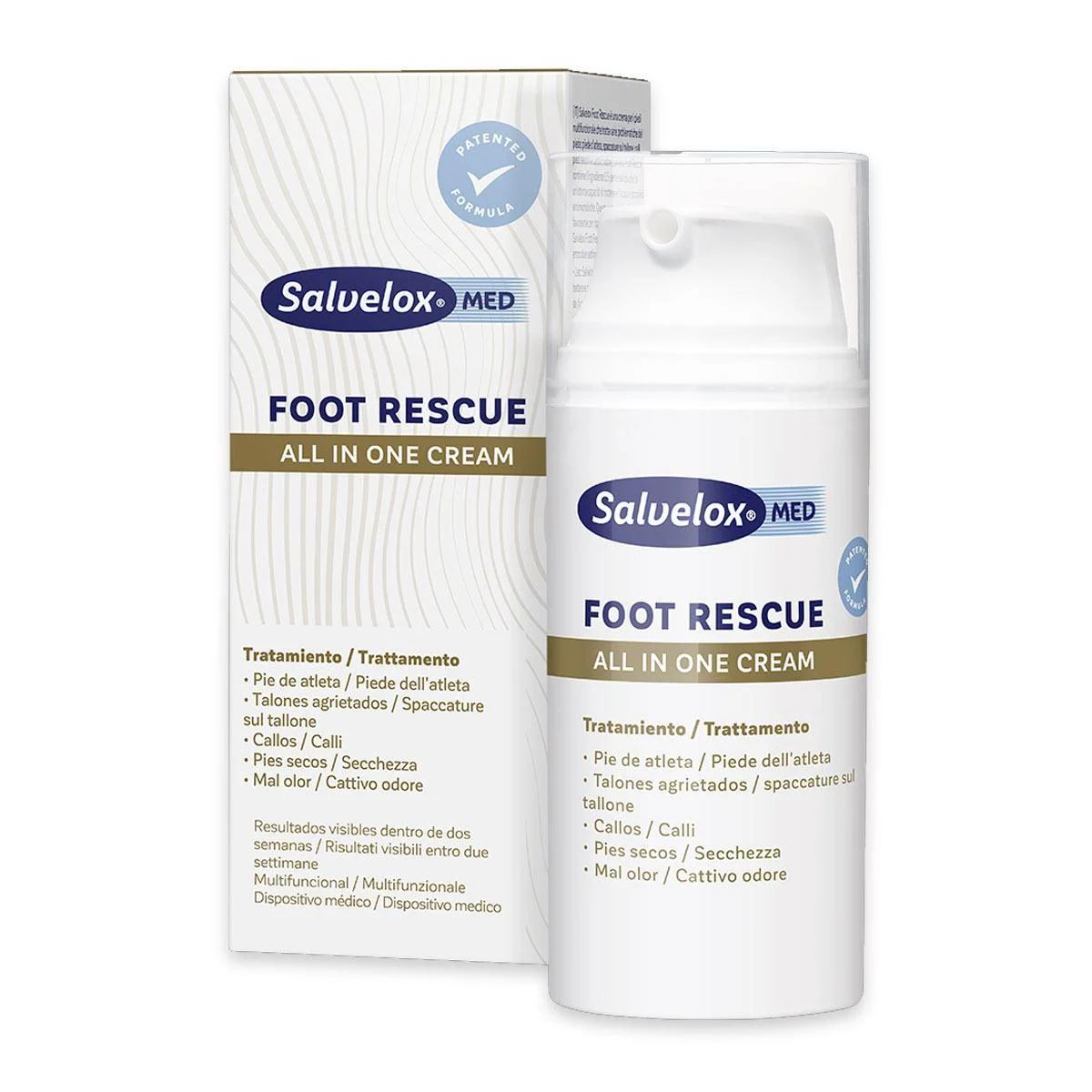 Crema piedi salvagente Salvelox Med