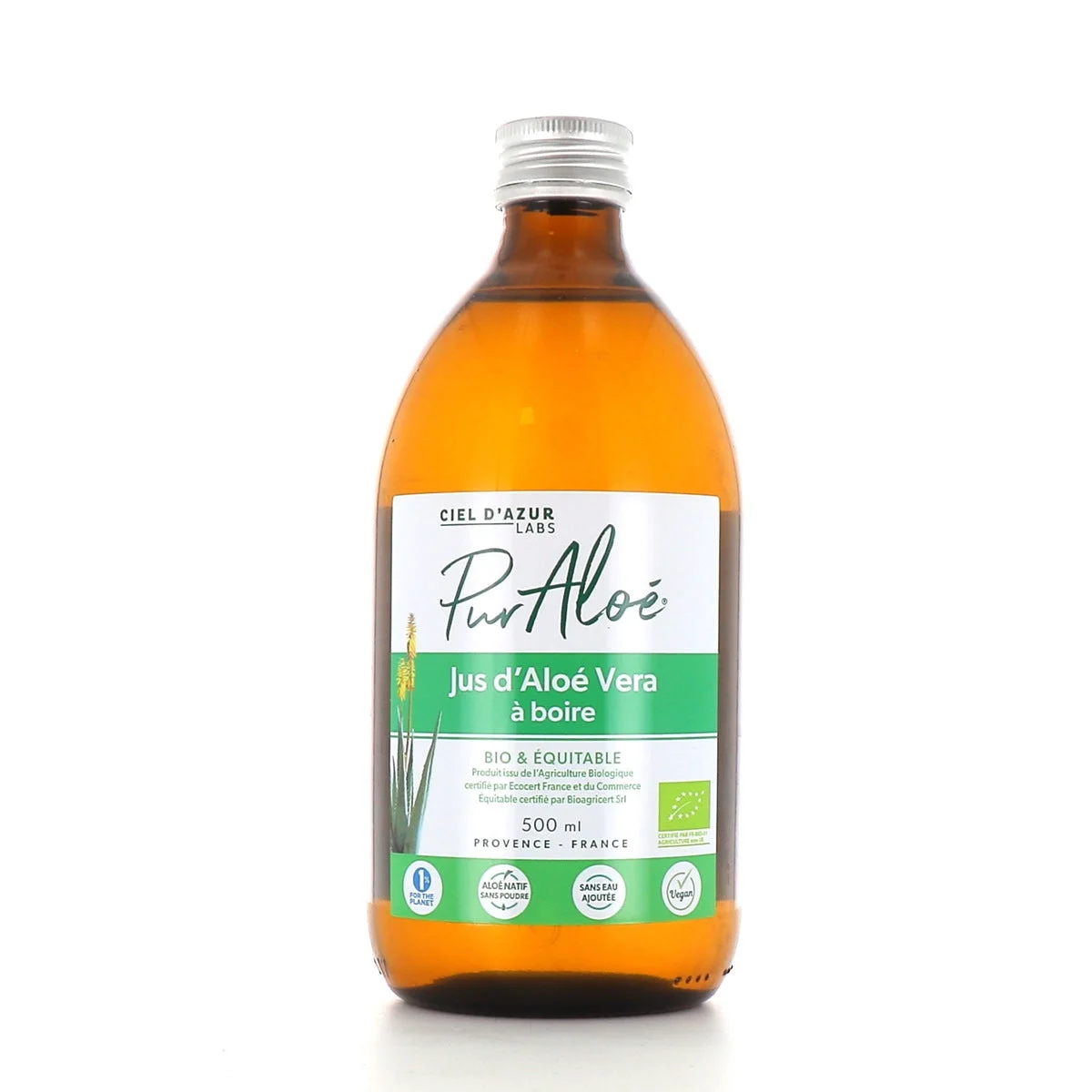 Pur aloé Succo da bere pastorizzato 500ml