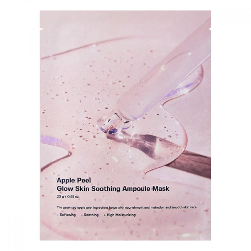 Maschera lenitiva in fiala Apple Peel Glow Skin 23 ml
