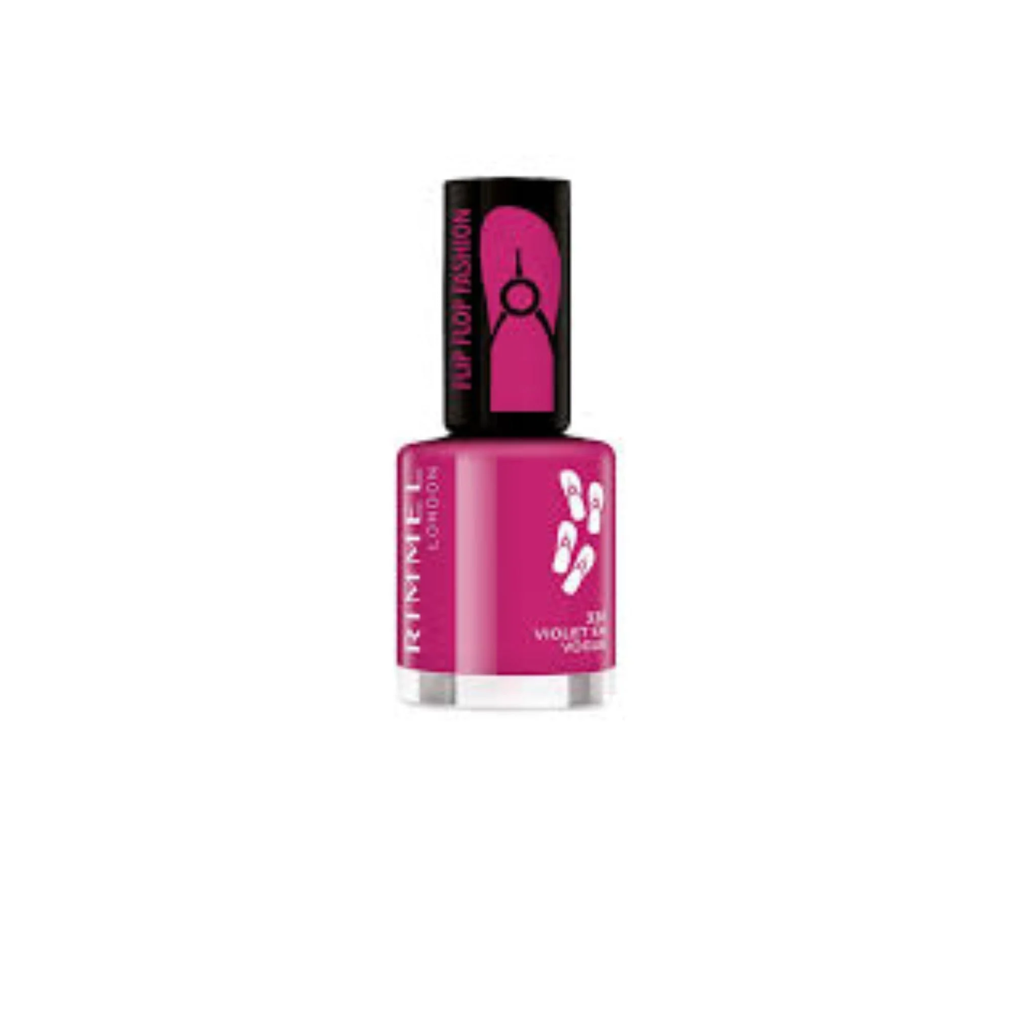 Rimmel Flip Flop 60 Seconds 8 ml smalto 336 Violet En Vogue