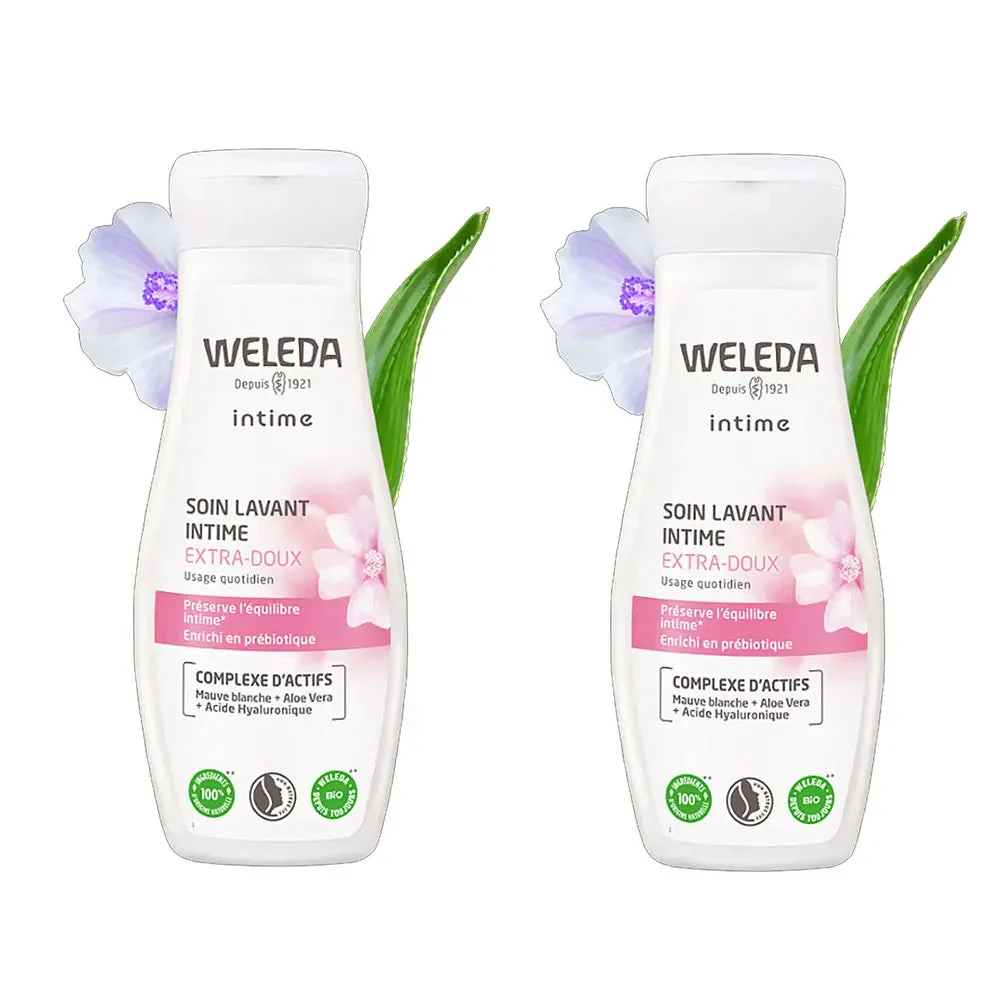 Weleda Intima Trattamento Lavante Intima Extra Delicato 2x200ml