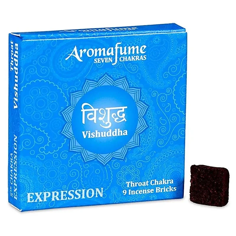 5 chakra - Mattoncini di incenso - Aromafume - 9 Pezzi