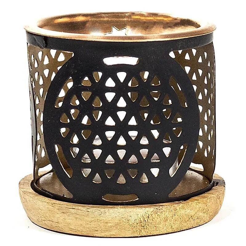 Fiore della vita - Bruciatore per mattoncini di incenso - Aromafume