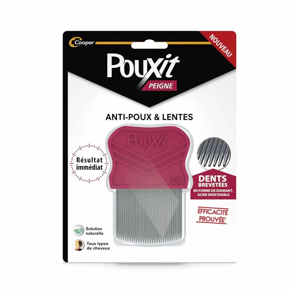 Pouxit Pettine Anti-Pidocchi e Lenti