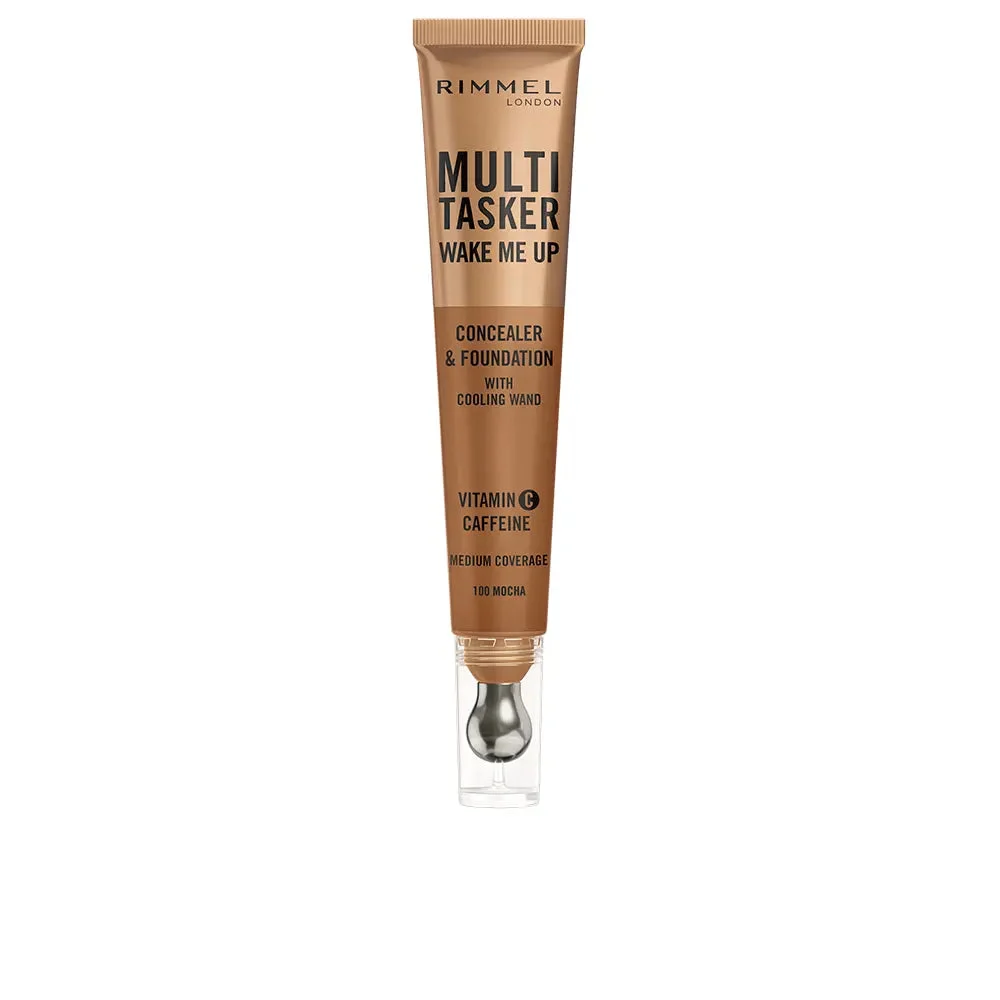 Rimmel London Multitasker Wake Me Up Correttore e base per il trucco moka 20 ml