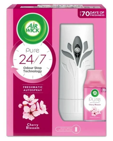 Air Wick Freshmatic Auto Spray Machine cherry blossem