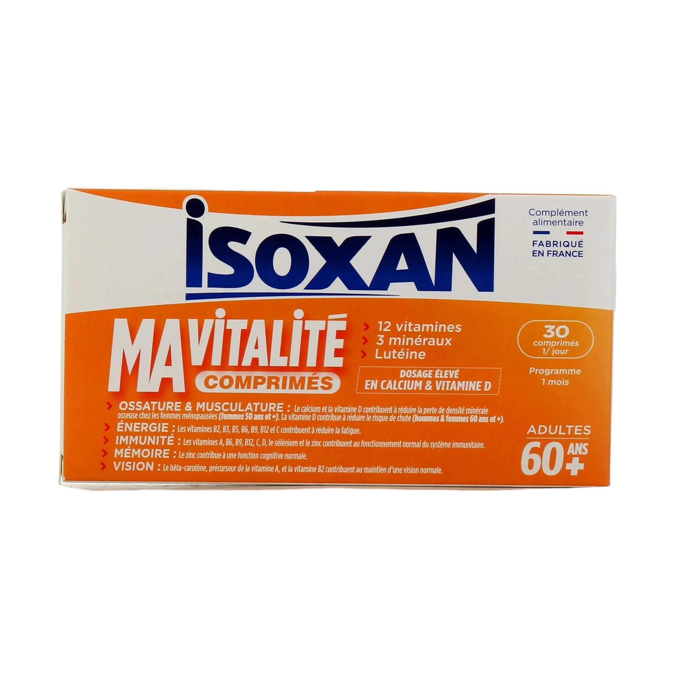 Isoxan Vitalità Senior Energia, memoria e concentrazione 20 compresse
