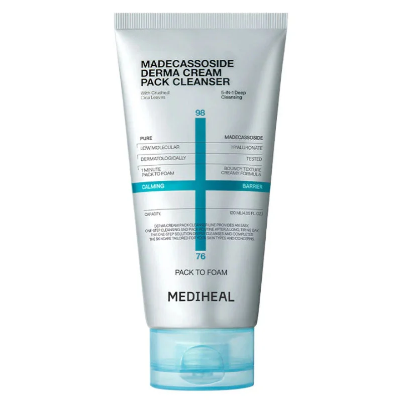Madecassoside Derma Cream Pack detergente 120 ml