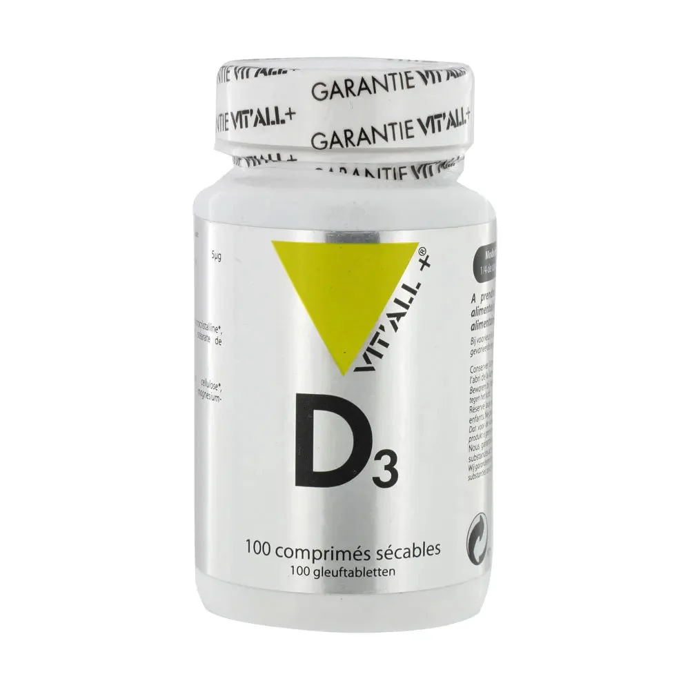 Vit'All+ Vitamina D3 20µg 100 Compresse