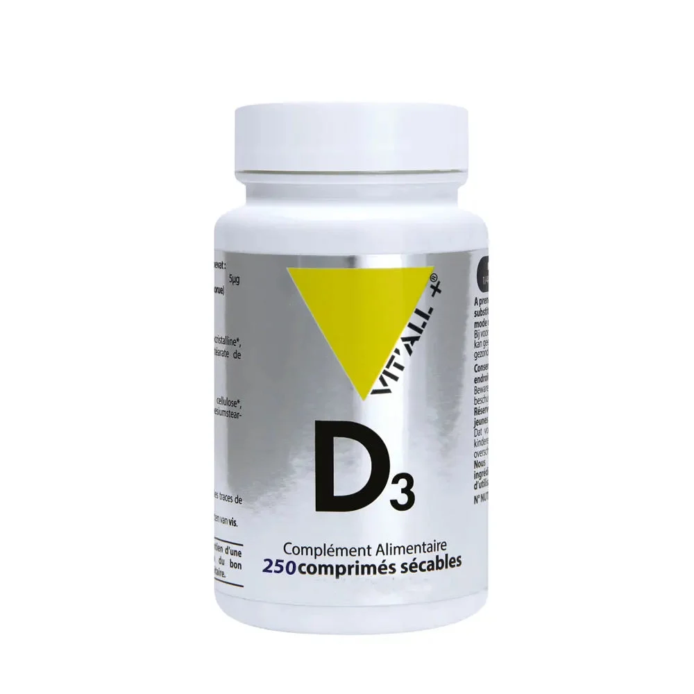 Vit'All+ Vitamina D3 20µg 250 Compresse