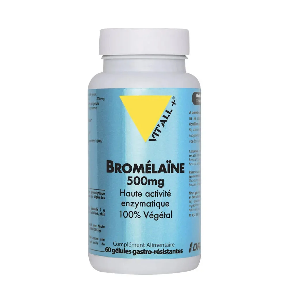 Vit'All+ Bromelina 500mg 60 compresse