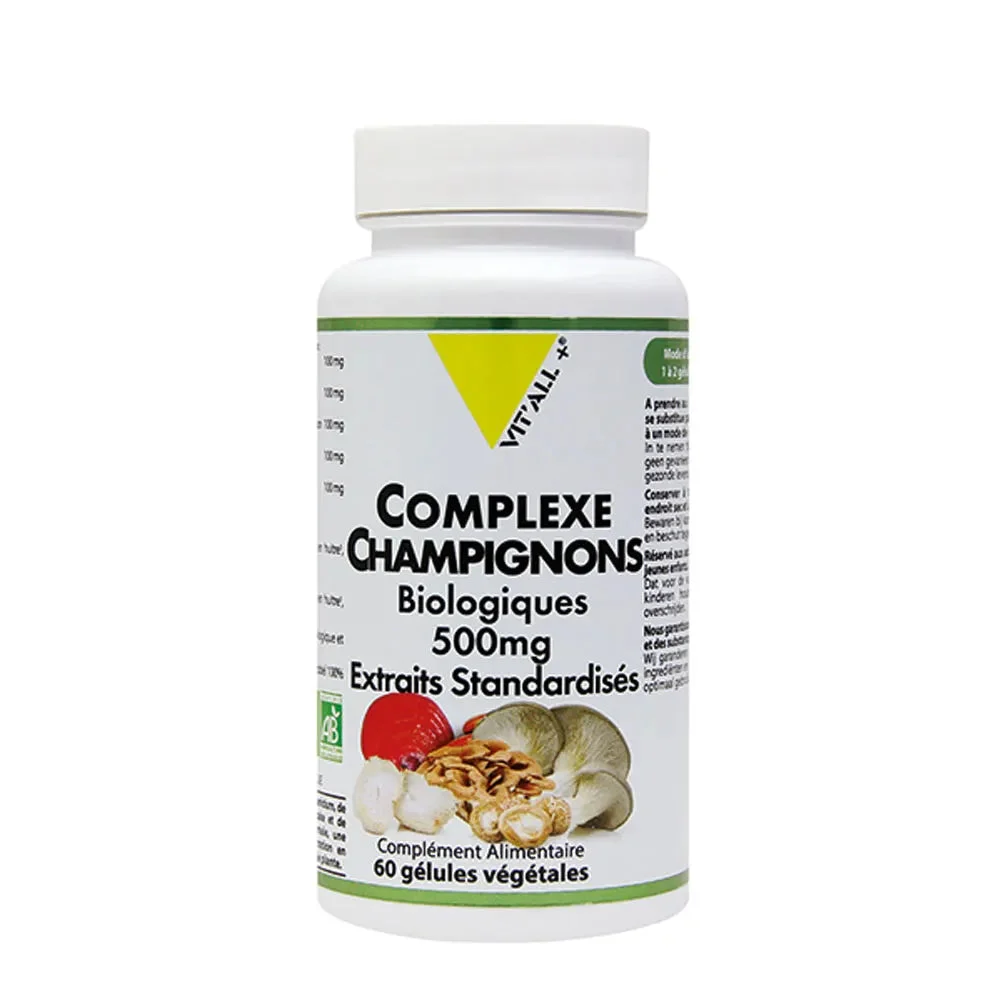 Vit'All+ Complesso Funghi Bio 60 Capsule
