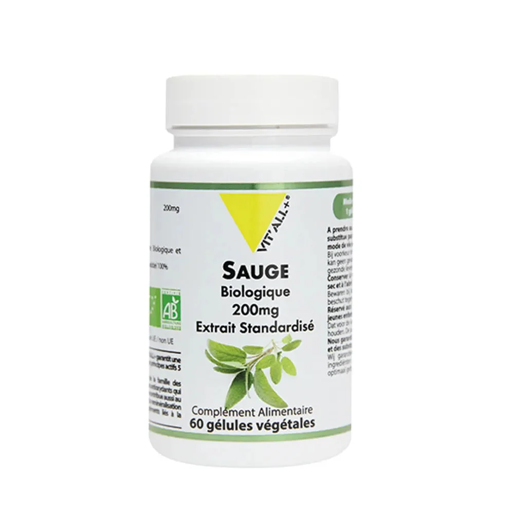 Vit'All+ Salvia Bio 200mg 60 Capsule