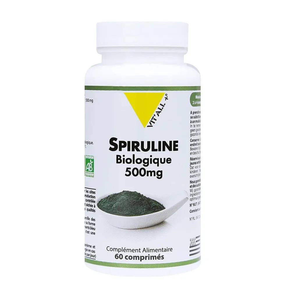 Vit'All+ Vit'all+ Spirulina Bio 500mg 60 capsule