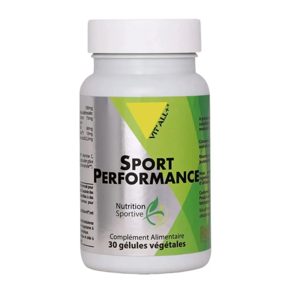 Vit'All+ Sport Performance con Robuvit® 30 Capsule Vegetali