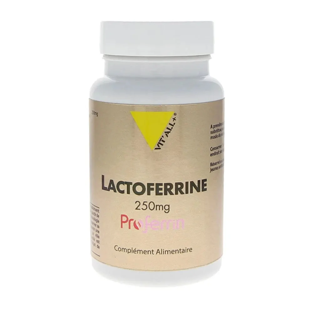 Vit'All+ Lattoferrina 250mg 30 Capsule Vegetali