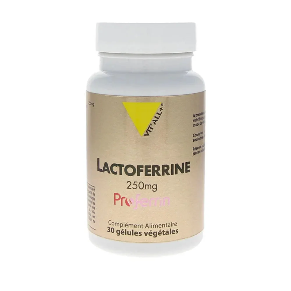 Vit'All+ Lattoferrina 250mg 60 Capsule Vegetali
