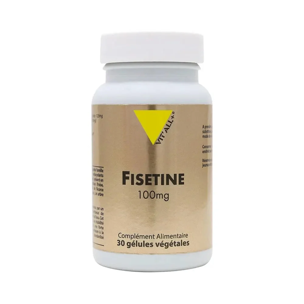 Vit'All+ Fisetina 100mg 30 Capsule Vegetali