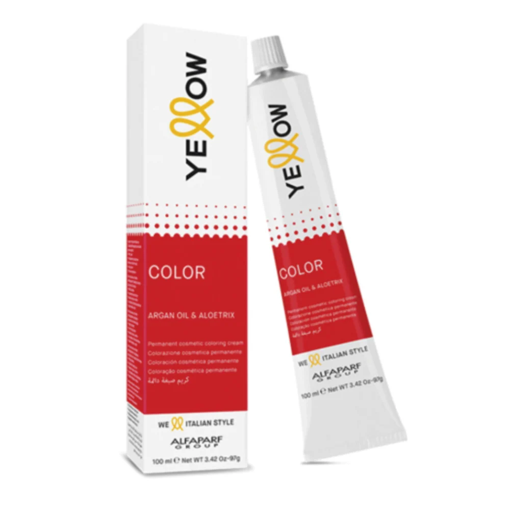Alfaparf yellow color permanent 6.26 100ml