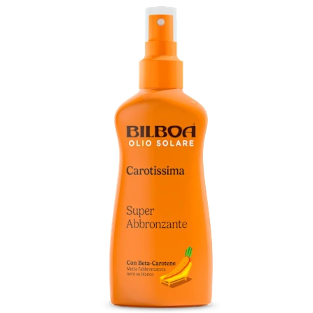 Bilboa Carotissima Olio abbronzante in spray con beta-carotene 200 ML