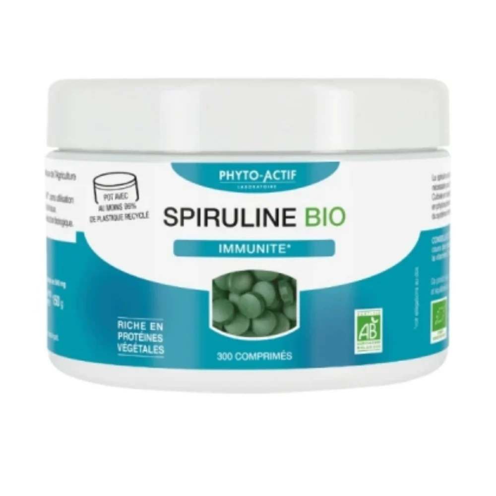 Phyto-Actif Spirulina Bio 300 Compresse