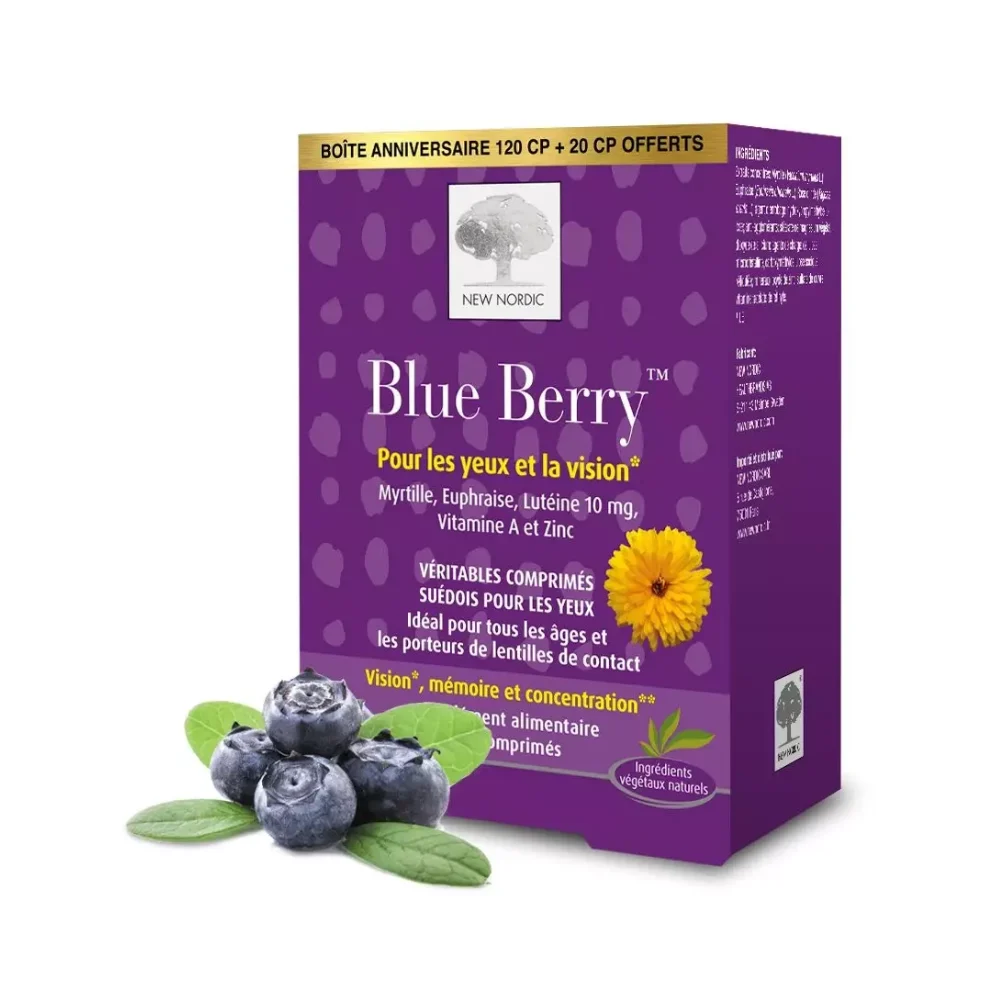New Nordic Blue Berry 120+20 compresse