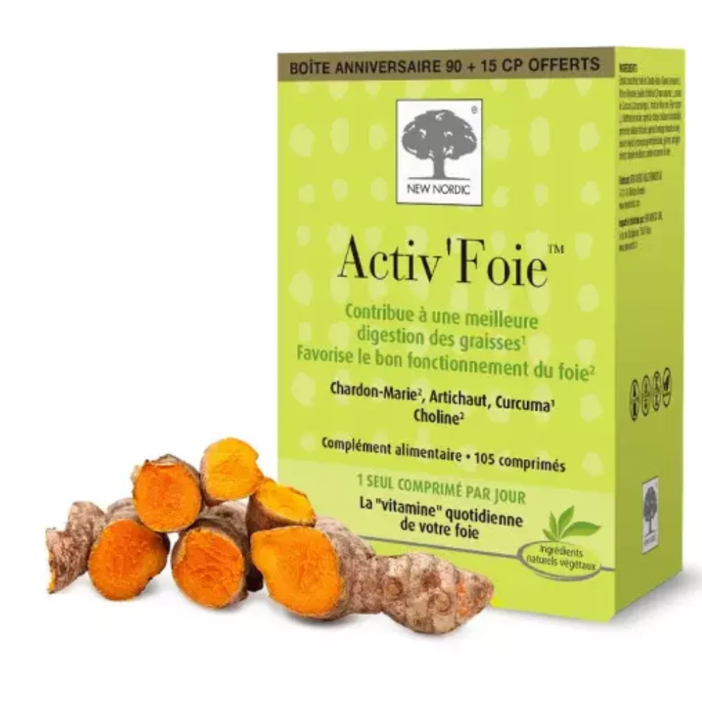 New Nordic Activ'foie 90 Compresse + 15 omaggio